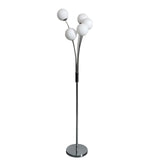Pagazzi Jackson 5 Light Chrome Floor Lamp