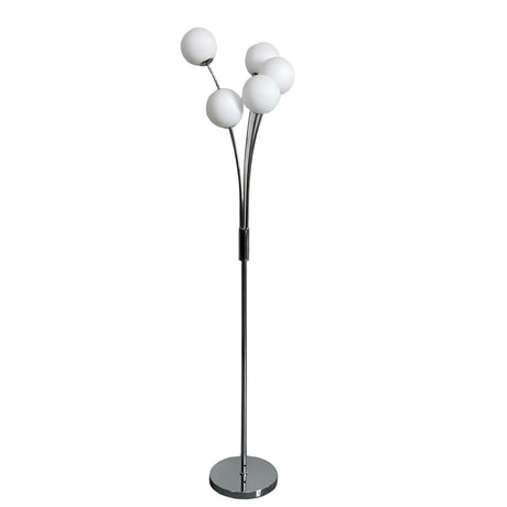 Pagazzi Jackson 5 Light Chrome Floor Lamp