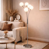 Pagazzi Jackson 5 Light Chrome Floor Lamp