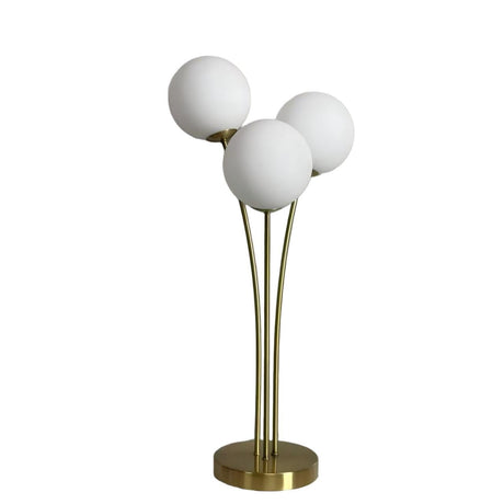 Pagazzi Jackson 3 Light Gold Table Lamp