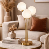 Pagazzi Jackson 3 Light Gold Table Lamp