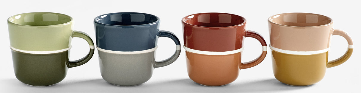 PurerHome Espresso Mugs (Set of 4)