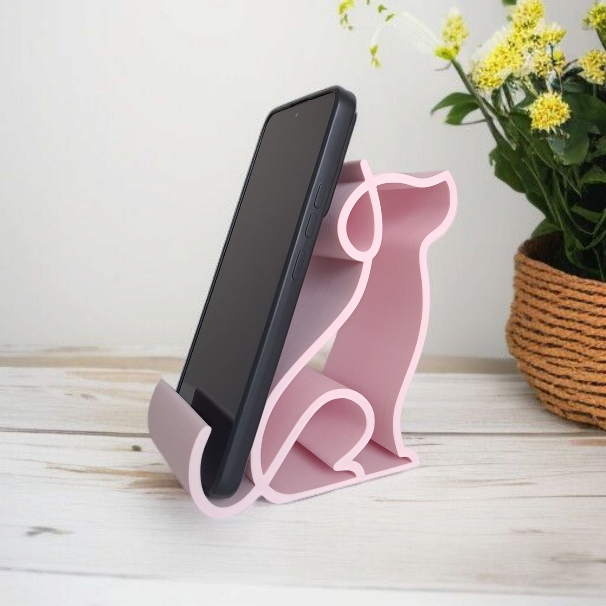 Filamora Studios Dog Phone Stand