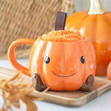 Blush & Bale Pumpkin Mug & Sock Gift Set - 500ml