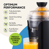 Fridja F800 Automatic Citrus Juicer - One‑Touch Juice Extractor
