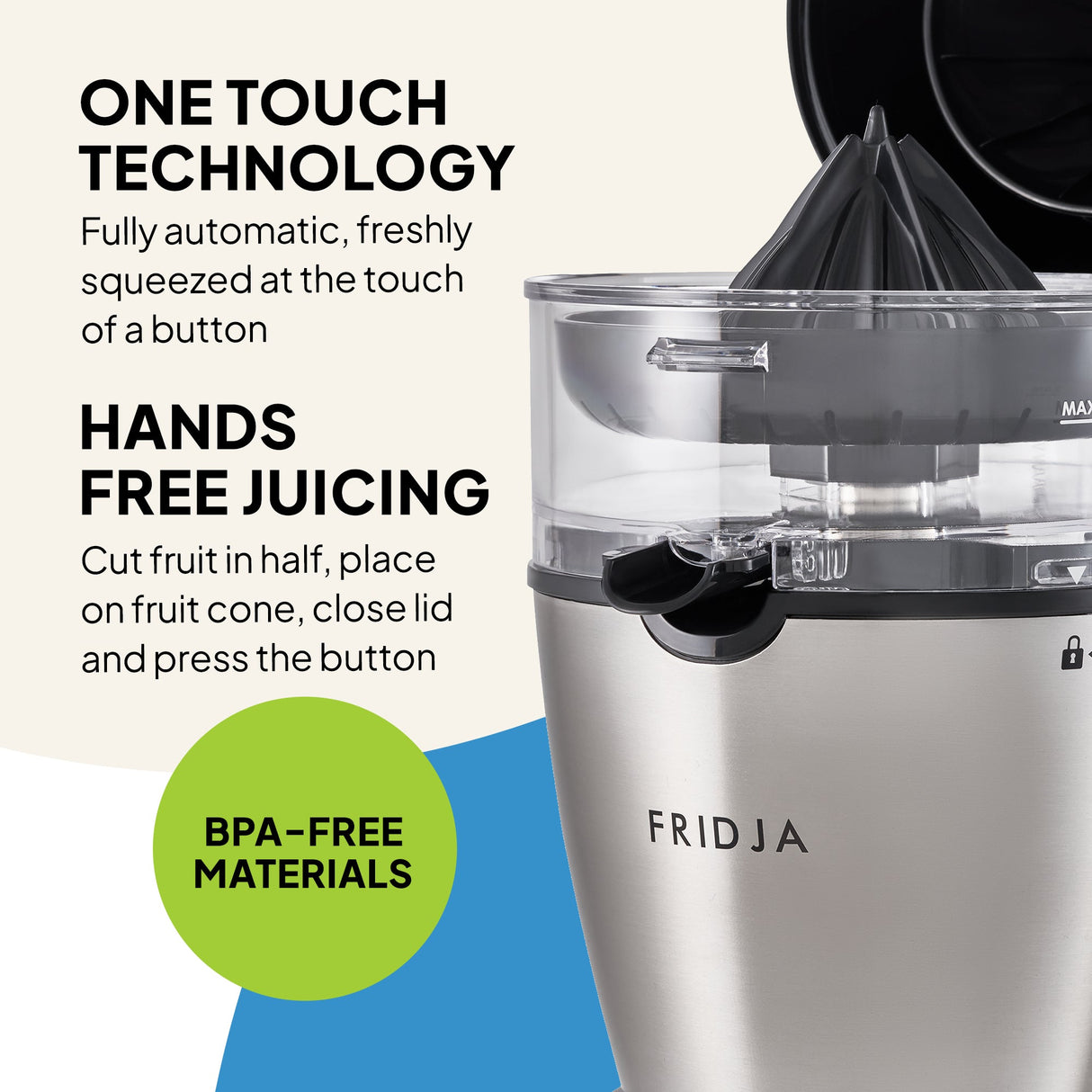 Fridja F900 Automatic Citrus Juicer
