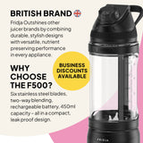 Fridja F500 Portable Blender, 700ml