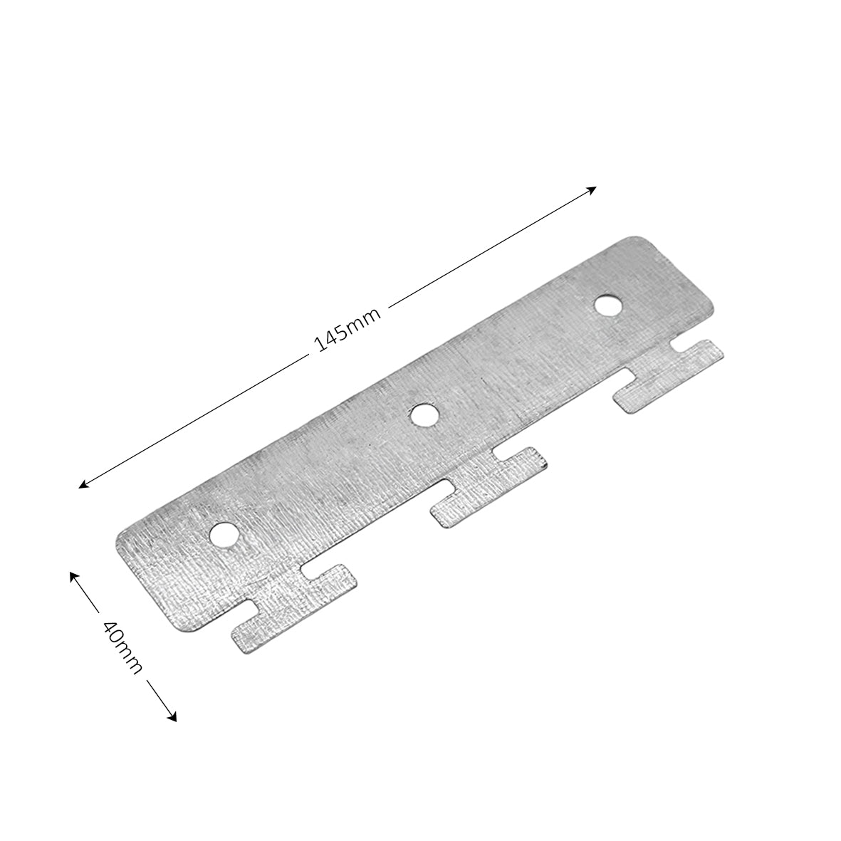 Nicoman PVC Strip Curtain Hangers Steel Plate