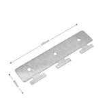 Nicoman PVC Strip Curtain Hangers Steel Plate