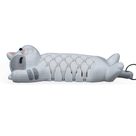 Filamora Studios Pat The Cat Keychain Flexi Fidget Toy