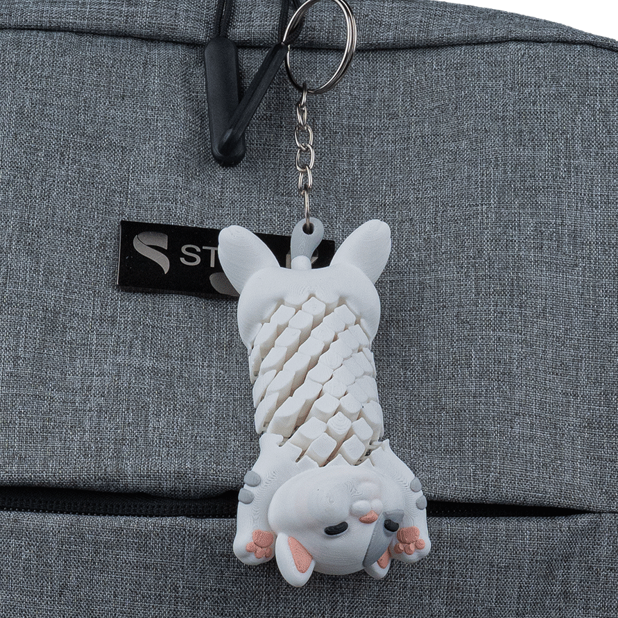 Filamora Studios Pat The Cat Keychain Flexi Fidget Toy