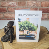 Yorkshire Bonsai Personalised Merry Christmas Greeting Card