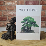 Yorkshire Bonsai Personalised Greeting Card "With Love"
