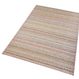 Indoor Outdoor Rug Pine Boho Stripe Design by The Rugs