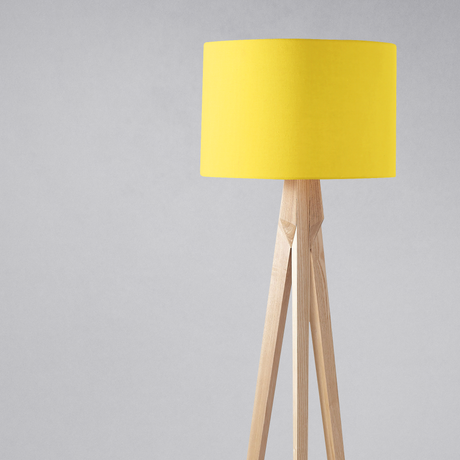 Shadowbright Plain Yellow Ceiling or Table Lampshade
