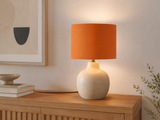 Shadowbright Plain Burnt Orange Lampshade, Ceiling or Table