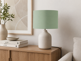 Shadowbright Plain Sage Green Lampshade, Ceiling  or Table Lamp Shade