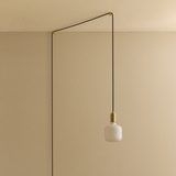 Tala Oblo Plug-In Pendant in Brass