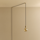 Tala Voronoi I Plug-In Pendant in Brass