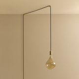 Tala Voronoi II Plug-In Pendant in Brass