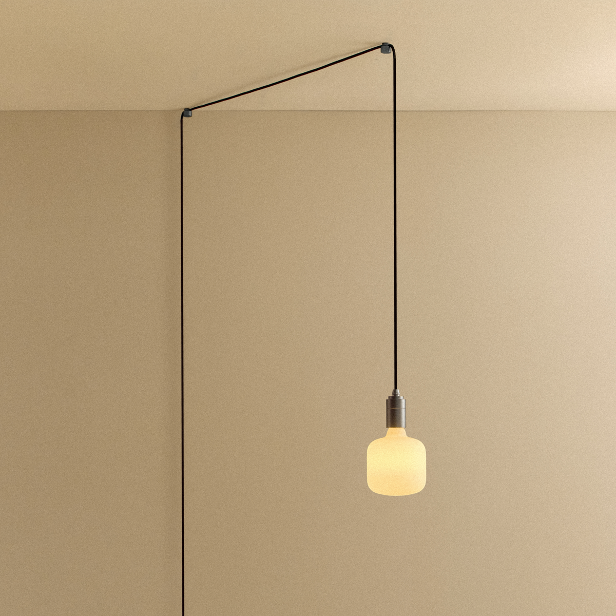 Tala Oblo Plug In Pendant - Graphite