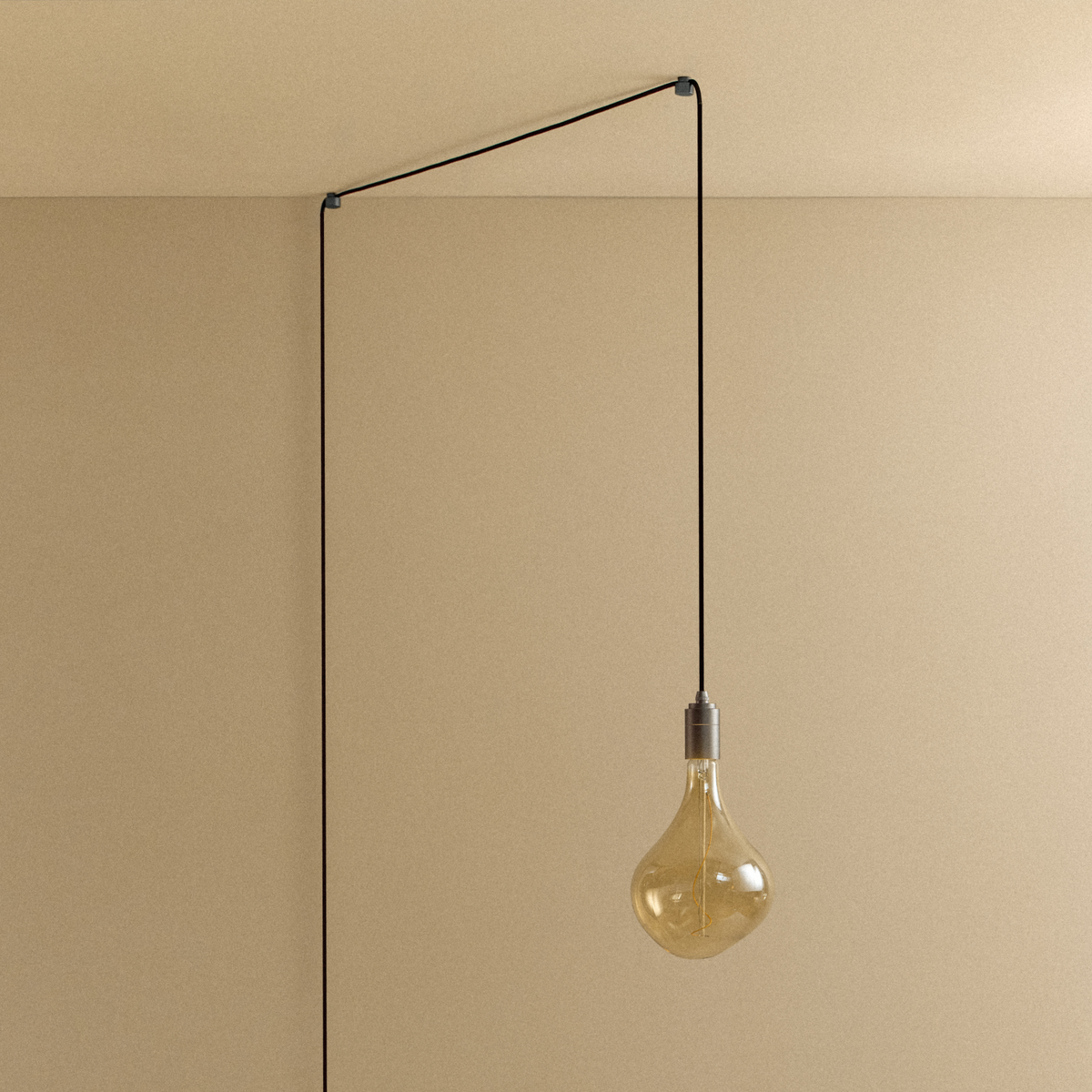 Tala Voronoi II Plug-In Pendant in Graphite
