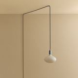 Tala Oval II Plug-In Pendant Light in Stainless Steel