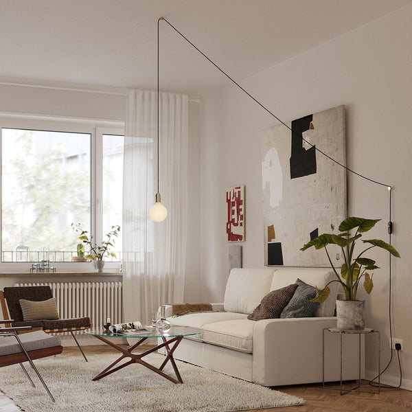 Tala Plug-In Pendant in Brass