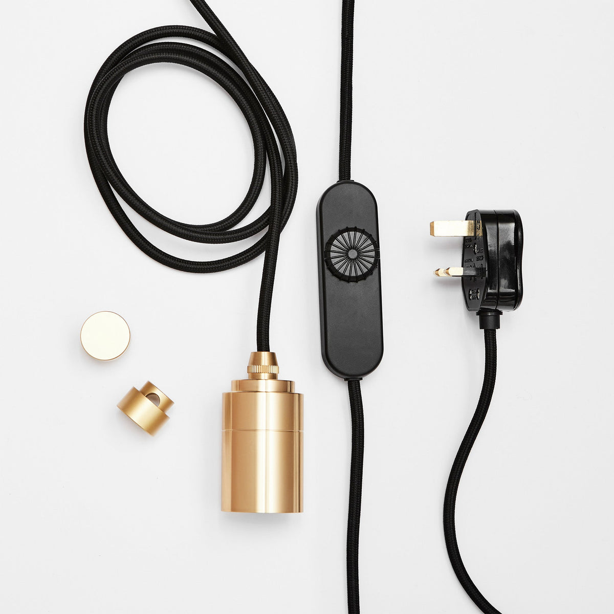 Tala Gaia Plug-In Pendant in Brass