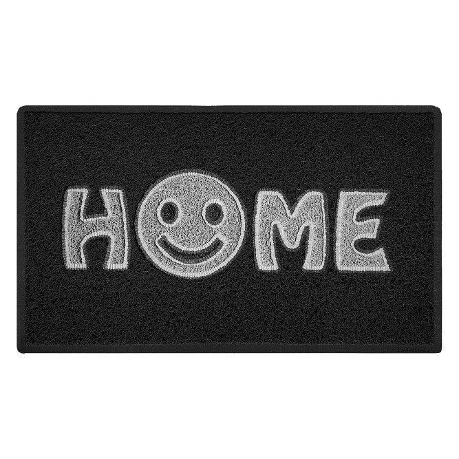 Nicoman Home Smile Inlay Embossed Doormat