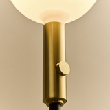 Tala Poise Adjustable Floor Lamp in Brass with Sphere V