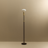 Tala Poise Floor Lamp Brass + Oval II