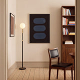 Tala Poise Adjustable Floor Lamp in Brass with Sphere V