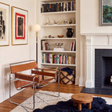 Tala Poise Adjustable Floor Lamp in Brass with Sphere V