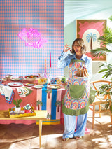 Eleanor Bowmer Palm Tree Apron - 100% cotton