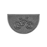 Nicoman Cycle Embossed Halfmoon Spaghetti Indoor/Outdoor Doormat