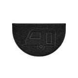 Nicoman Caravan Embossed Halfmoon Spaghetti Indoor/Outdoor Doormat