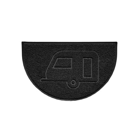 Nicoman Caravan Embossed Halfmoon Spaghetti Indoor/Outdoor Doormat