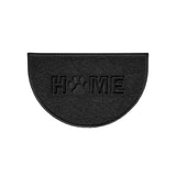 Home Paw Embossed Halfmoon Spaghetti Indoor/Outdoor Doormat | Nicoman