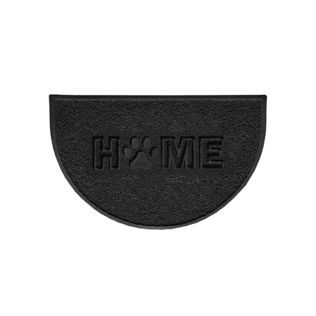 Home Paw Embossed Halfmoon Spaghetti Indoor/Outdoor Doormat | Nicoman