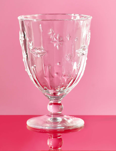 Eleanor Bowmer Lips & Stars Wine Glasses - Set of 4