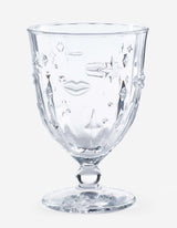 Eleanor Bowmer Lips & Stars Wine Glasses - Set of 4