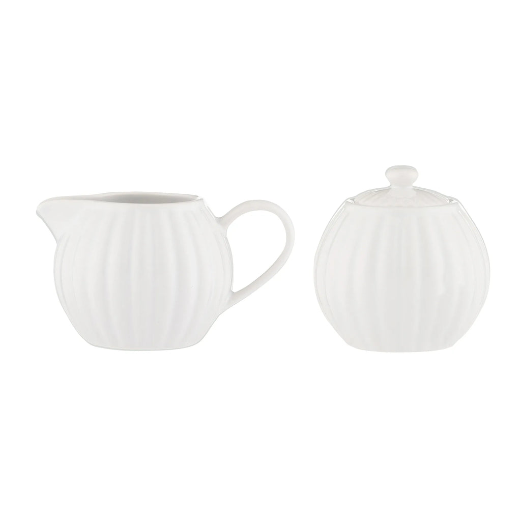 Price & Kensington Luxe Stoneware Milk Jug & Sugar Bowl