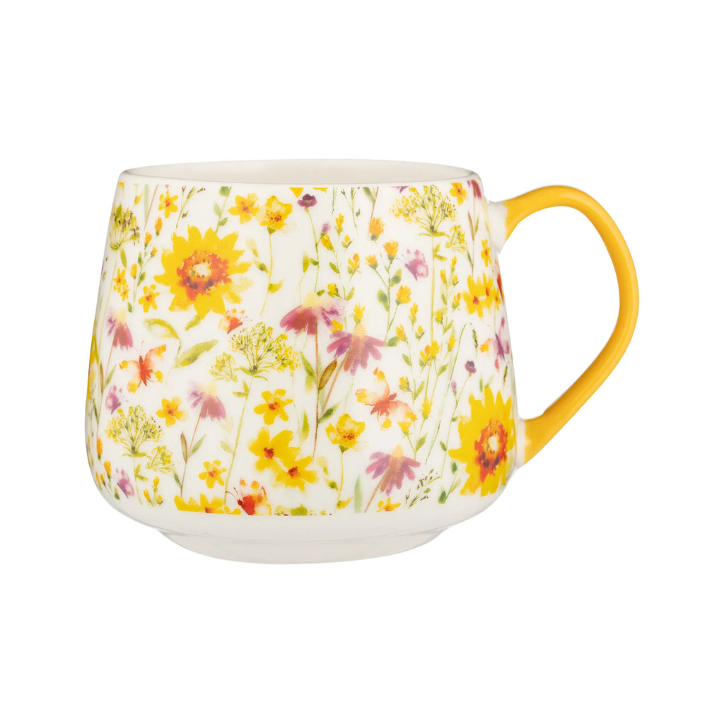 Price & Kensington Sunflower Mug, 425ml