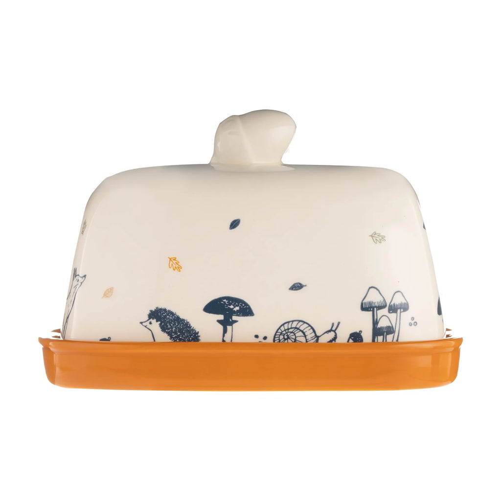 Price & Kensington Woodland Ceramic Butter Dish