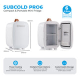 Subcold Pro Mini Fridge - 6L