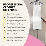 Fridja F1200 Clothes Steamer Pro - 2200W