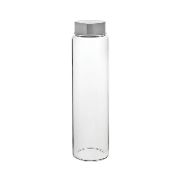 Glassware UK Screw Top Glass Bottles 1L - Set of 6