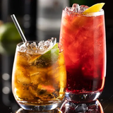 Glassware UK Cool Highball Glasses 350ml - Set of 6