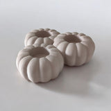 Filamora Studios Autumn Pumpkin Tealight Holder Triple